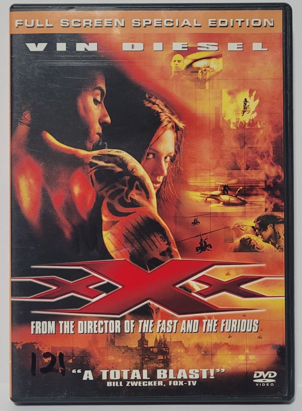 XXX (DVD, 2002) Full Screen Special Edition Vin Diesel Asia Argento Region 1